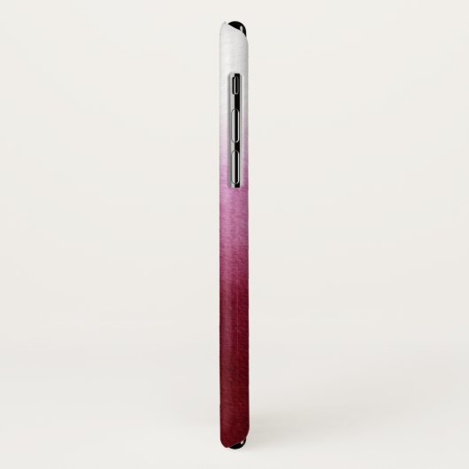 Aangepaste  zeester Rode oceaan modern chic Case-Mate iPhone Case (Achterkant/links)