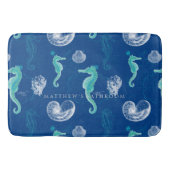 Aangepaste zeestralen zeebodem badmat (Voorkant)