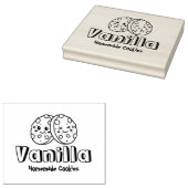 Aangepaste zelfgemaakte cookies rubberstempel (Gestempeld)