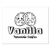Aangepaste zelfgemaakte cookies rubberstempel (Afrduk)