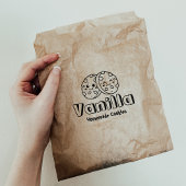 Aangepaste zelfgemaakte cookies rubberstempel