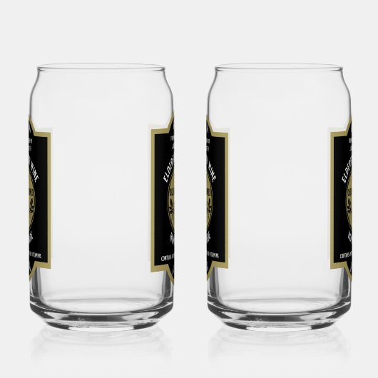 Aangepaste Zelfgemaakte Elderflower Blikvorm Glas (Links)