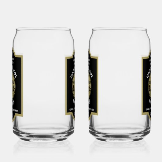 Aangepaste Zelfgemaakte Elderflower Blikvorm Glas (Rechts)