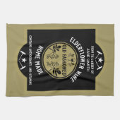 Aangepaste Zelfgemaakte Elderflower Theedoek (Horizontaal)