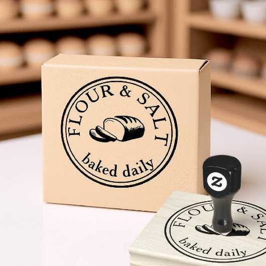 Aangepaste zelfgemaakte kleine zakelijke verpakkin rubberstempel