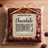 Aangepaste zelfgemaakte label CK008brsq