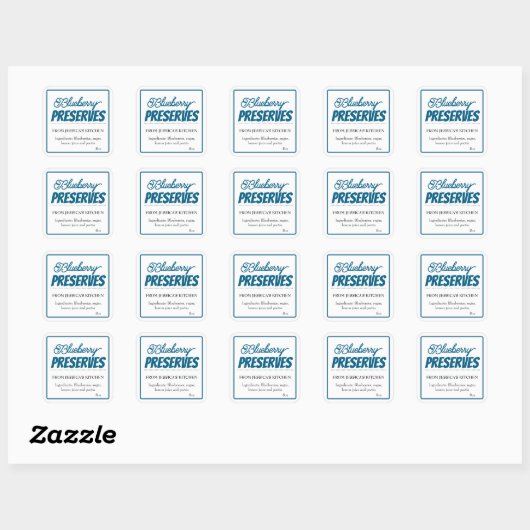Aangepaste zelfgemaakte label HM001_25rdv2 (Vel)