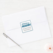 Aangepaste zelfgemaakte label HM001_25rdv2 (Envelop)