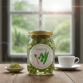 Aangepaste zelfgemaakte pandan-theeronde labelstic ronde sticker