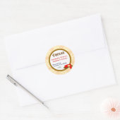 Aangepaste zelfgemaakte Sticker (Envelop)