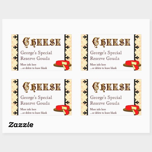 Aangepaste zelfgemaakte Sticker Sjabloon (Vel)