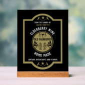 Aangepaste zelfgemaakte vlierbes acryl bord (Neutraal)