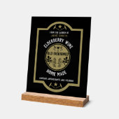 Aangepaste zelfgemaakte vlierbes acryl bord (Hoek)