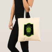 Aangepaste zelfgemaakte vlierbes tote bag (Voorkant (product))