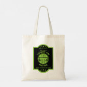 Aangepaste zelfgemaakte vlierbes tote bag (Achterkant)