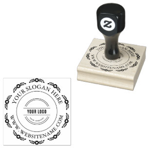 Aangepaste zelfinkende Logo voor bedrijven Rubberstempel