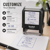 Aangepaste Zelfinkende Stempel | Kantoor & Privacy