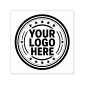 Aangepaste zelfinktende rubberen stempel met uw Lo (Design)