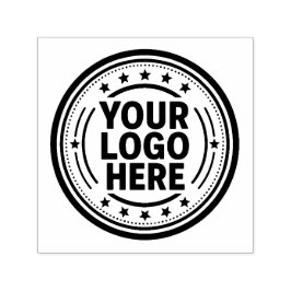 Aangepaste zelfinktende rubberen stempel met uw Lo