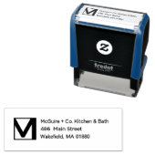 Aangepaste zelfinktstempel zelfinktende stempel (In situ)