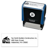 Aangepaste zelfinktstempel  zelfinktende stempel (In situ)