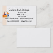 Aangepaste zelfopslag visitekaartje (Voorkant / Achterkant)