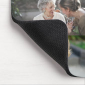 Aangepaste zes fotocollage muismat (Hoek)