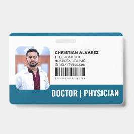 Aangepaste ziekenhuis medisch dokter arts Oceaan Badge
