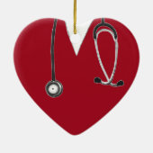 Aangepaste ziekteverwekker keramisch ornament (Achterkant)