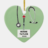 Aangepaste ziekteverwekker keramisch ornament (Voorkant)