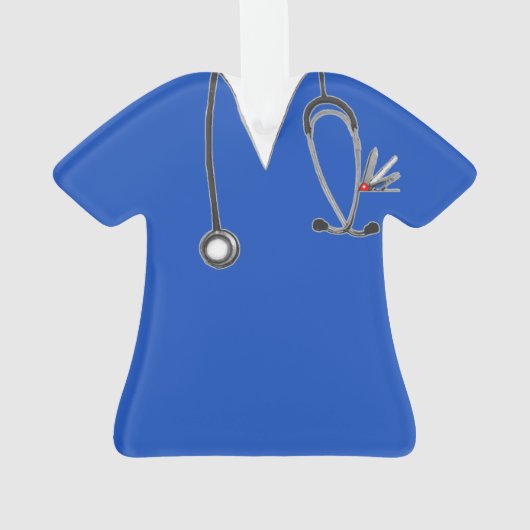 Aangepaste ziekteverwekker ornament (achterkant)