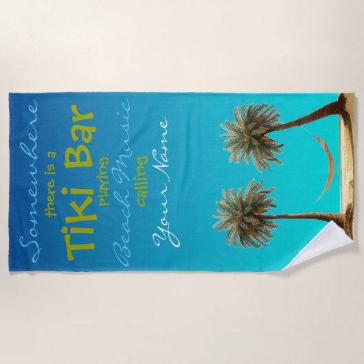 Aangepaste zijbalkpositie Extra groot Strandlaken (Voorkant)