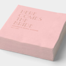 Aangepaste zin bruiloft Vrijgezellenfeest Folie se Folie Servetten