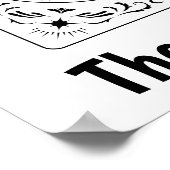 Aangepaste Zodiac Tarot Astrologie Magische Kanker Poster (Hoek)