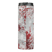 Aangepaste Zombie Blood Travel Mug Thermosbeker (Achterkant)