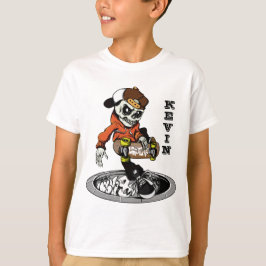 Aangepaste Zombie Skater-naam shirten en jassen T-shirt