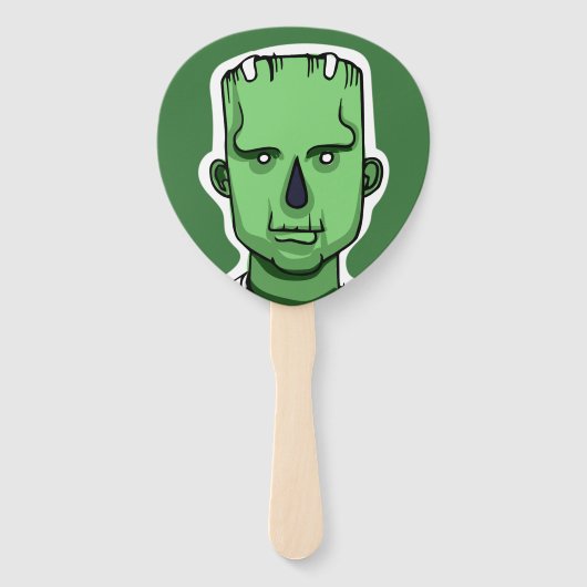 Aangepaste Zombie-tekstventilatorset Handwaaier (Voorkant)