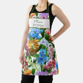 Aangepaste zomer tropische bloemenorchideeën kleur schort (Insitu)