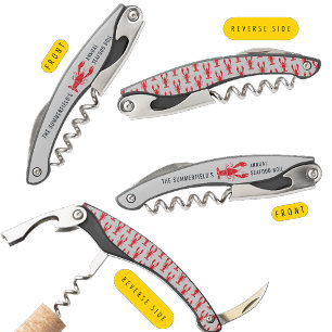 Aangepaste zomer voor de jaarlinie kurkentrekker