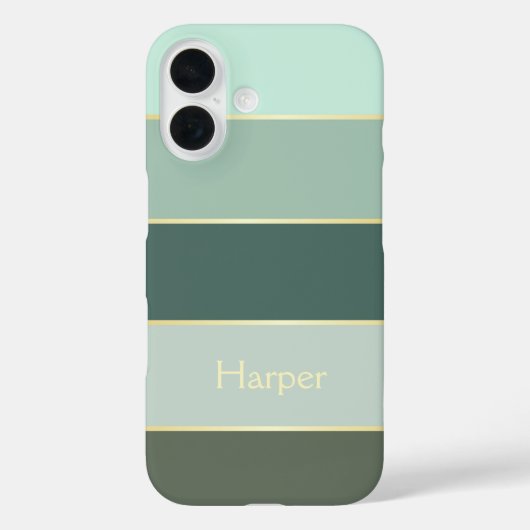 Aangepaste Zomerkleuren Kleurenblok Strepen Case-Mate iPhone Case (Achterkant)