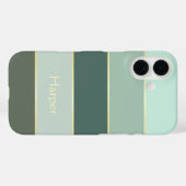 Aangepaste Zomerkleuren Kleurenblok Strepen Case-Mate iPhone Case (Achterkant (horizontaal))