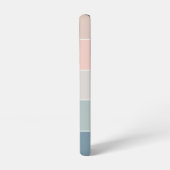 Aangepaste Zomerkleuren Kleurenblok Strepen Samsung Galaxy Hoesje (Linkerkant)