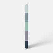 Aangepaste Zomerkleuren Kleurenblok Strepen Samsung Galaxy Hoesje (Linkerkant)