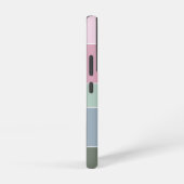 Aangepaste Zomerkleuren Kleurenblok Strepen Samsung Galaxy Hoesje (Rechterkant)