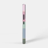 Aangepaste Zomerkleuren Kleurenblok Strepen Samsung Galaxy Hoesje (Rechterkant)