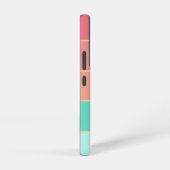 Aangepaste Zomerkleuren Kleurenblok Strepen Samsung Galaxy Hoesje (Rechterkant)