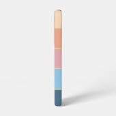 Aangepaste Zomerkleuren Kleurenblok Strepen Samsung Galaxy Hoesje (Linkerkant)