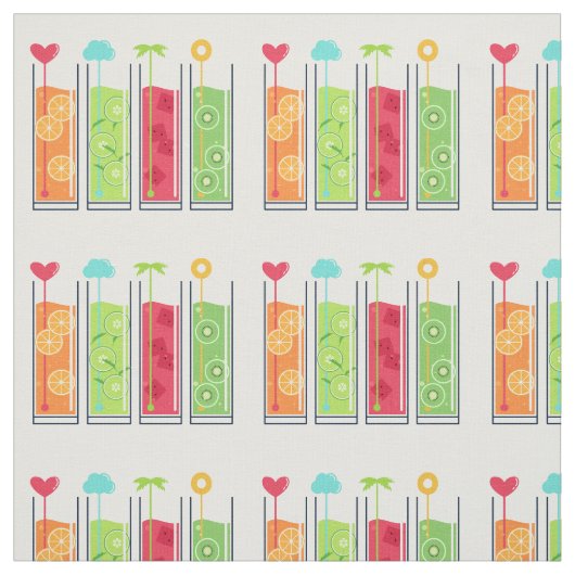 aangepaste zomersap stof (Swatch)