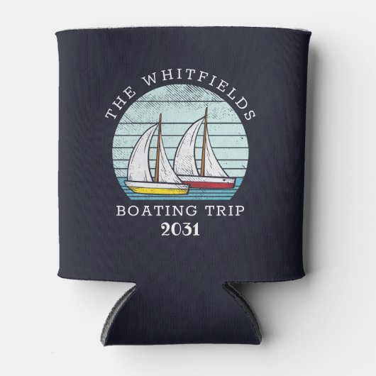 Aangepaste zonerevakantie voor bootzalen Zomer Zom Blikjeskoeler (Voorkant)