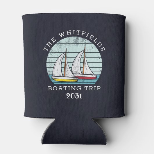 Aangepaste zonerevakantie voor bootzalen Zomer Zom Blikjeskoeler (Achterkant)